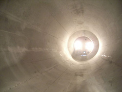 ロータリーキルン耐火物新設工事