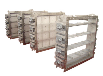 SUS製ルーバーダンパ