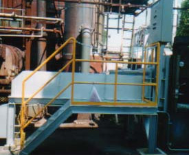 耐火物吹き付け工事