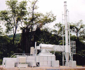 45ｔアルミ溶解炉